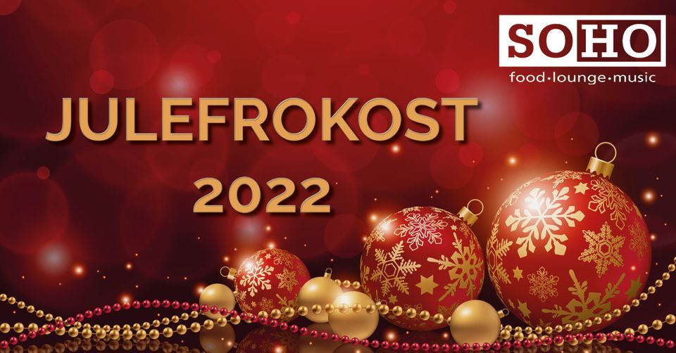 Julefrokost 799 kr pr person - f\u00e5 pladser tilbage