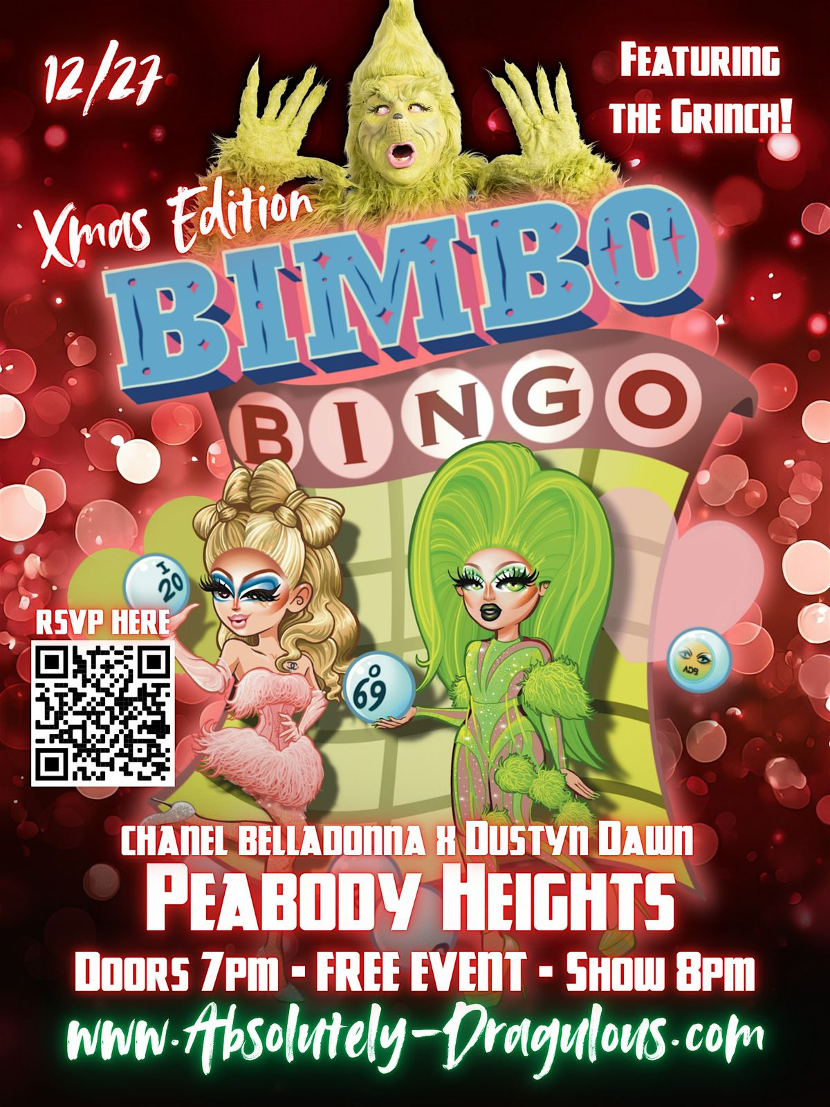 Bimbo Bingo w\/ The Grinch!