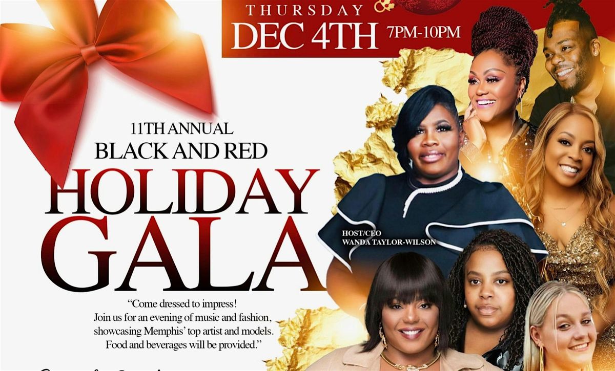 Red and Black Holiday Gala