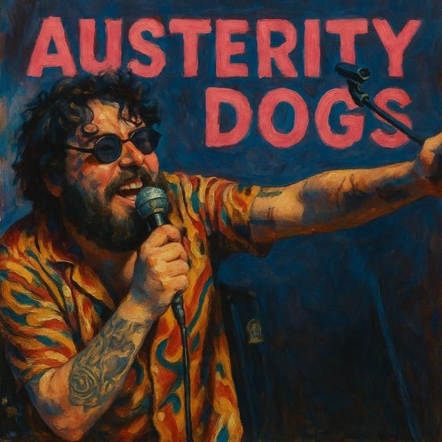 LEMAN presents Austerity Dogs, Uhr, Ceejay.
