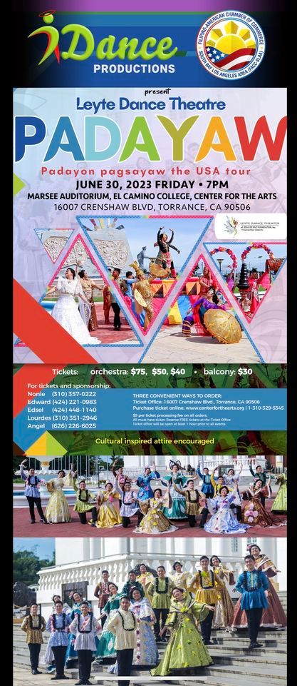 PADAYAW: Padayon pagsayaw the USA Tour 2023 at Marsee Auditorium, El ...