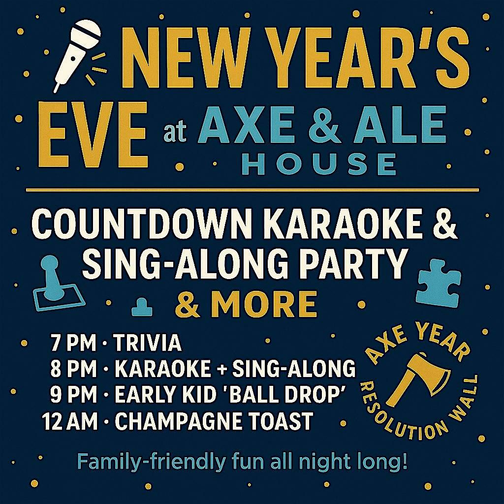 New Year's Eve at Axe and Ale House
