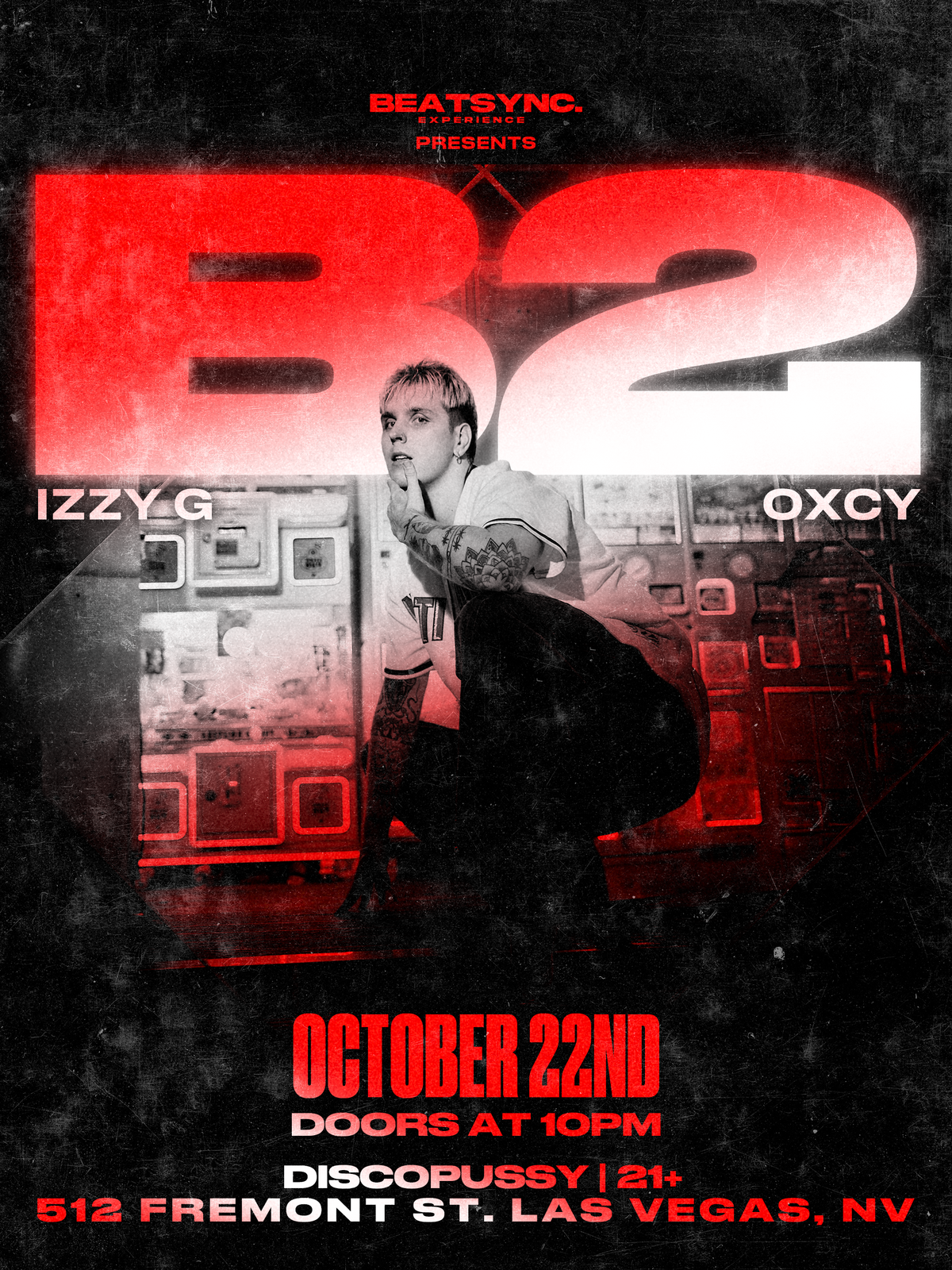 BEATSYNC PRESENTS: B2 at Discopussy, Las Vegas on 22nd October, 2026