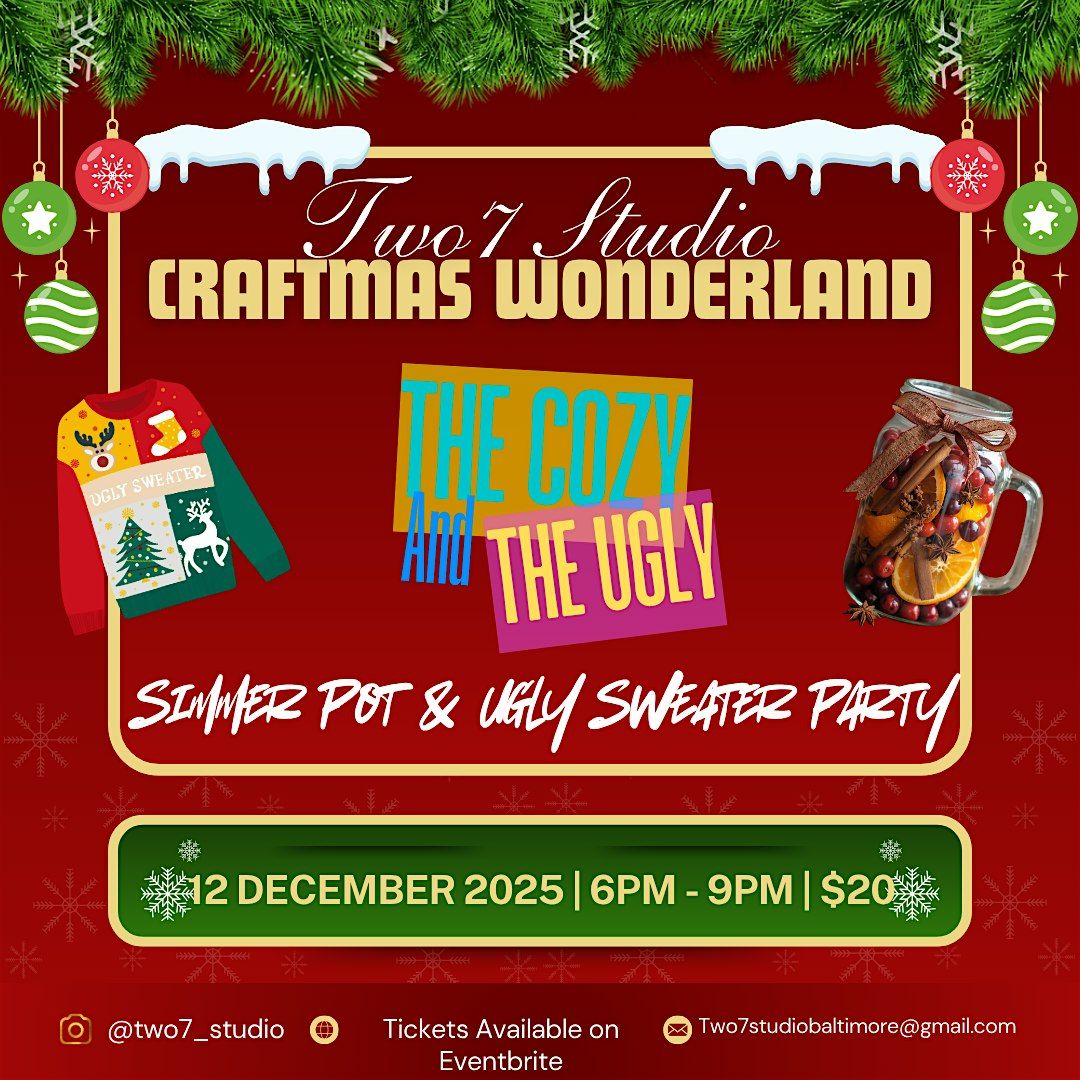 Simmer Pot Jars & Ugly Sweater Party