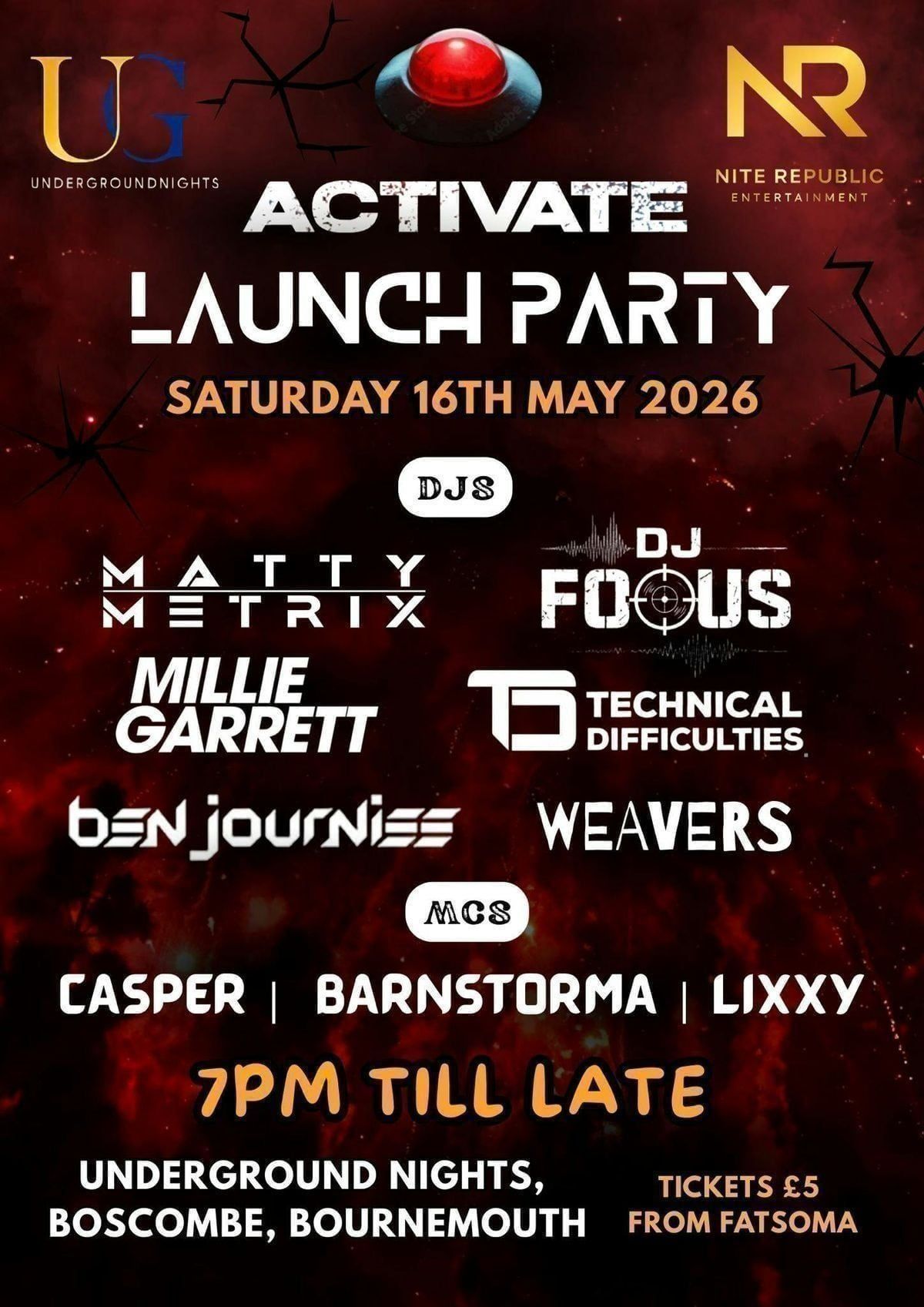 ACTIVATE AT UNDERGROUND NIGHTS