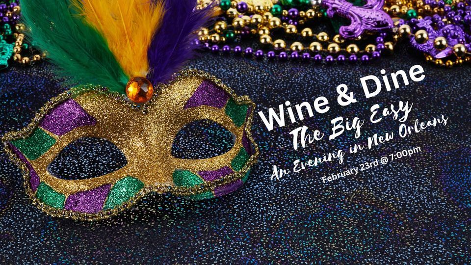 Wine & Dine An Evening in New Orleans Copa Wine Bar & Tasting Room