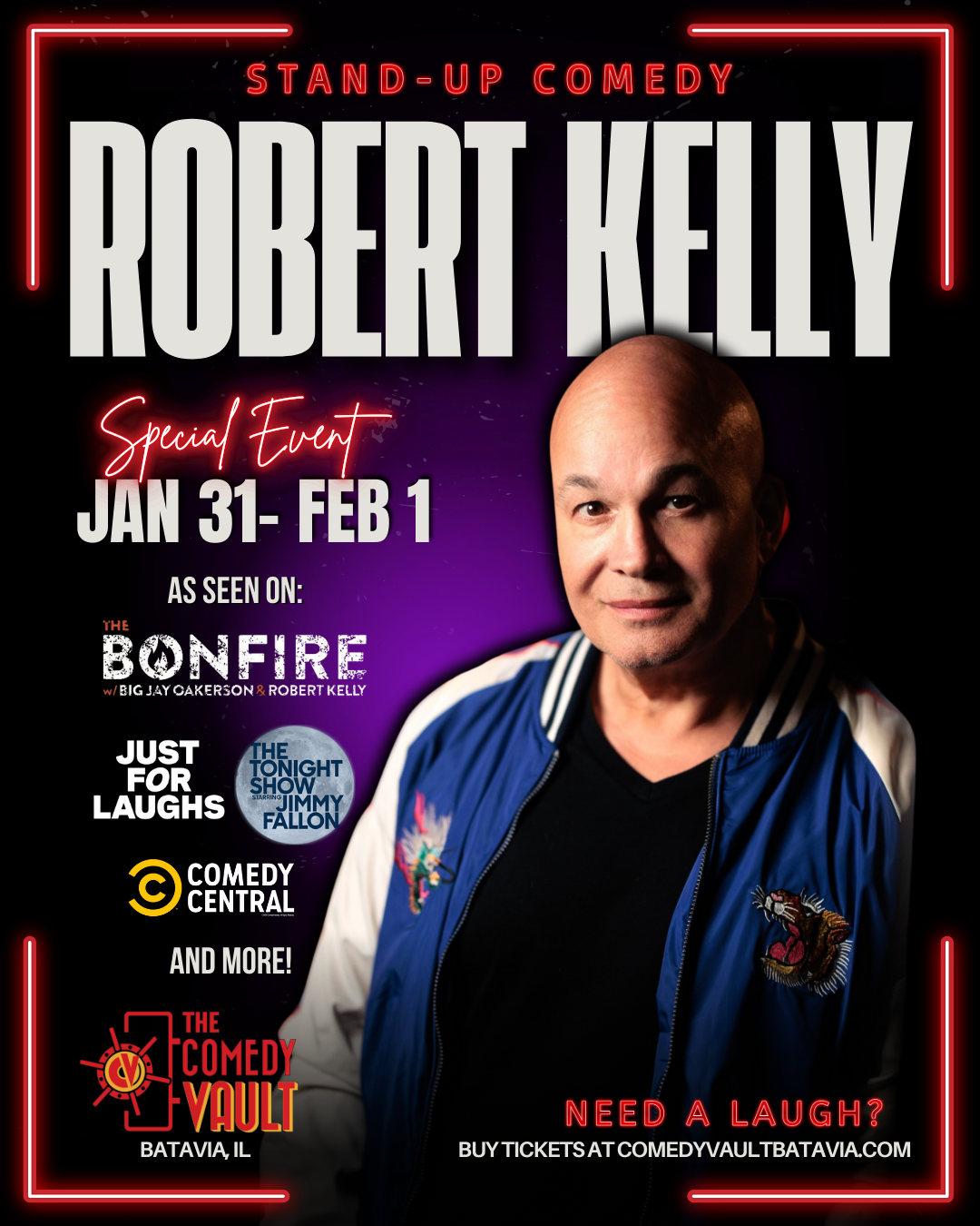 Robert Kelly at McCurdys Comedy Theatre