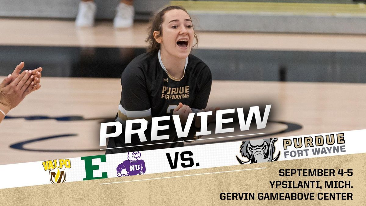 Eastern Michigan Eagles at Purdue Fort Wayne Mastodons Womens Basketball