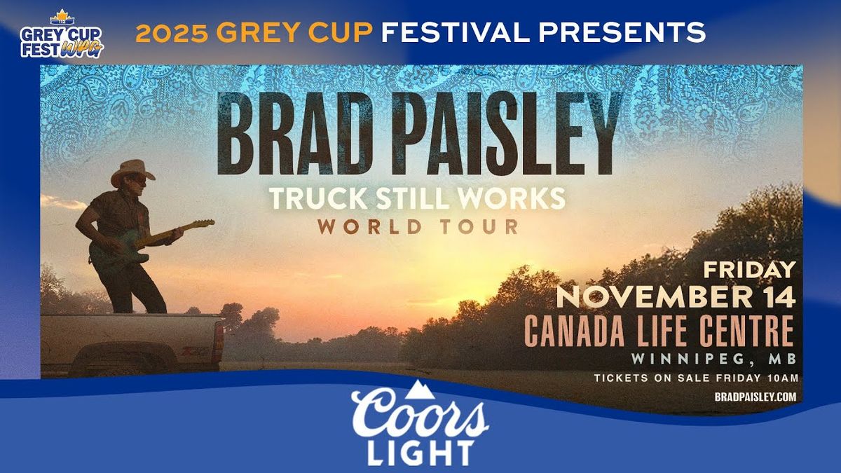 Grey Cup Festival with Brad Paisley, Jackson Dean