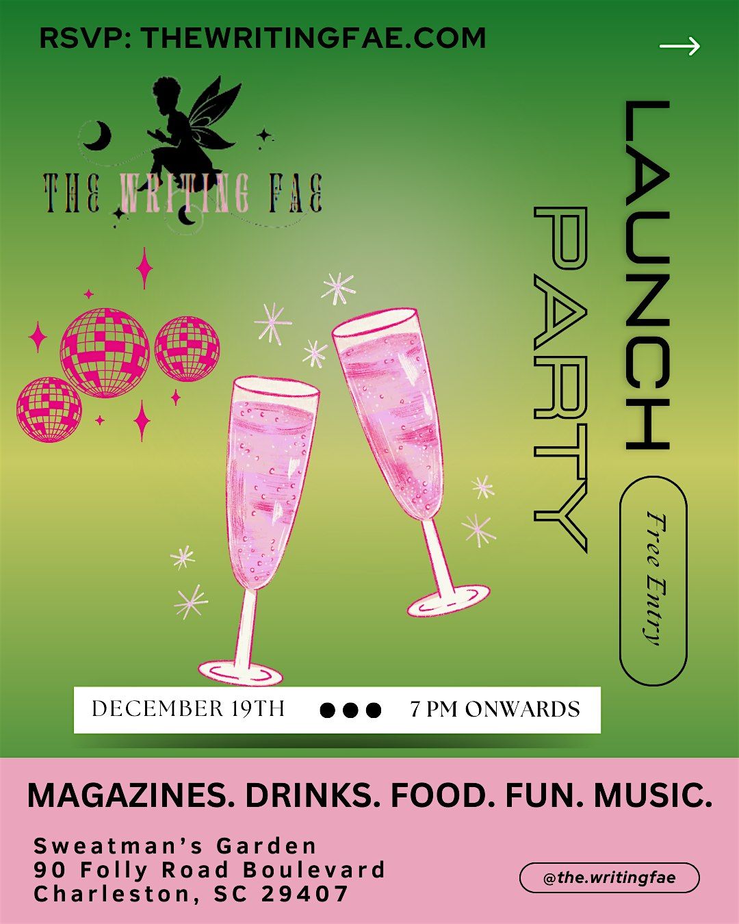 The Writing Fae Magazine Release Party!