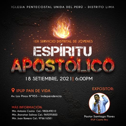 Culto unido de j\u00f3venes regi\u00f3n LIMA