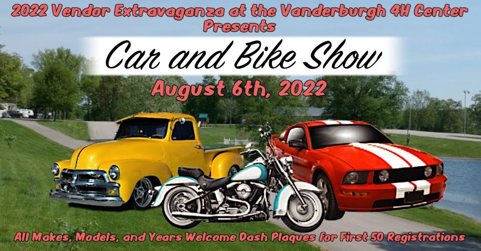 Car / Bike / Truck show at 2022 Evansville Vendor Extravaganza