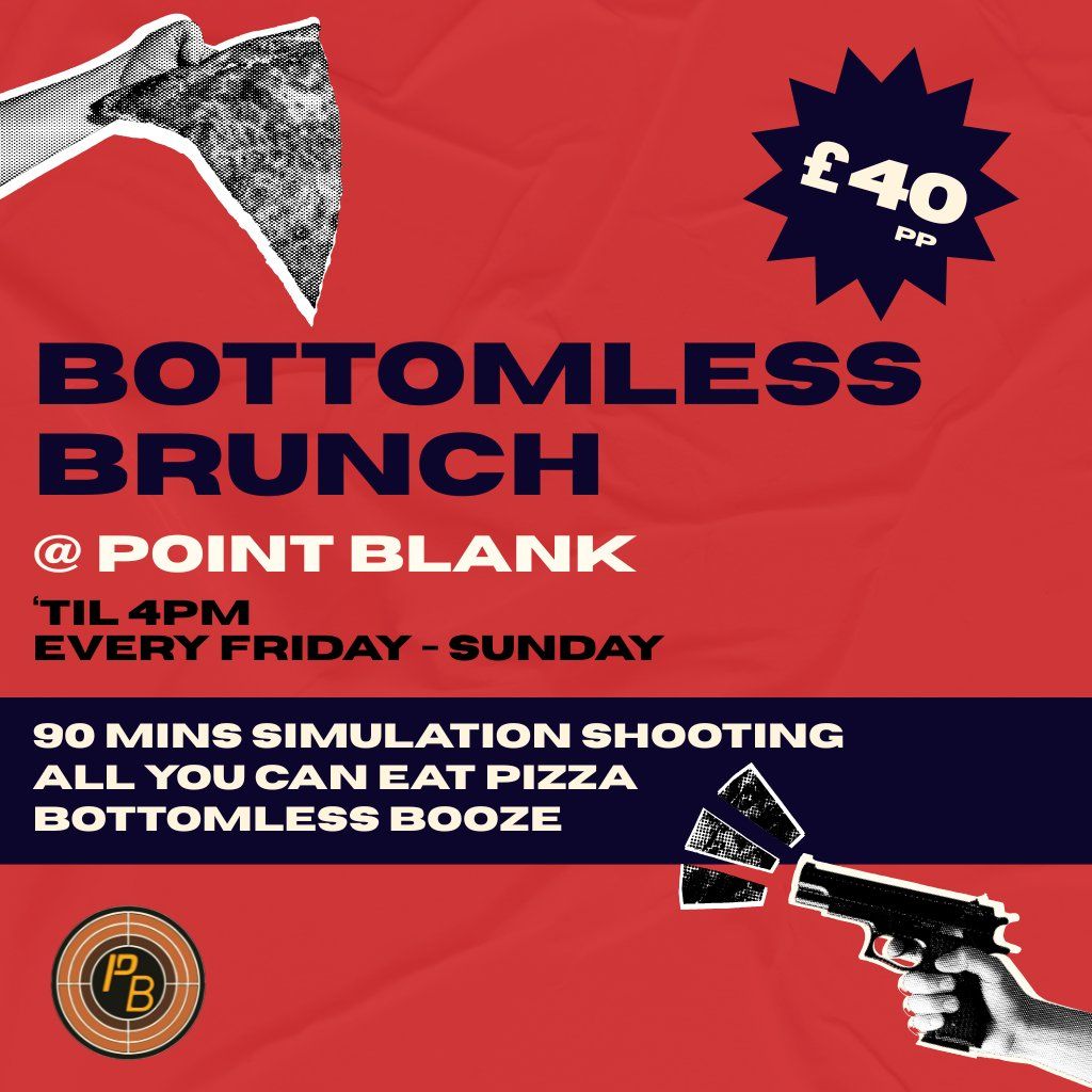 Bottomless Brunch @ Point Blank Shooting Newcastle
