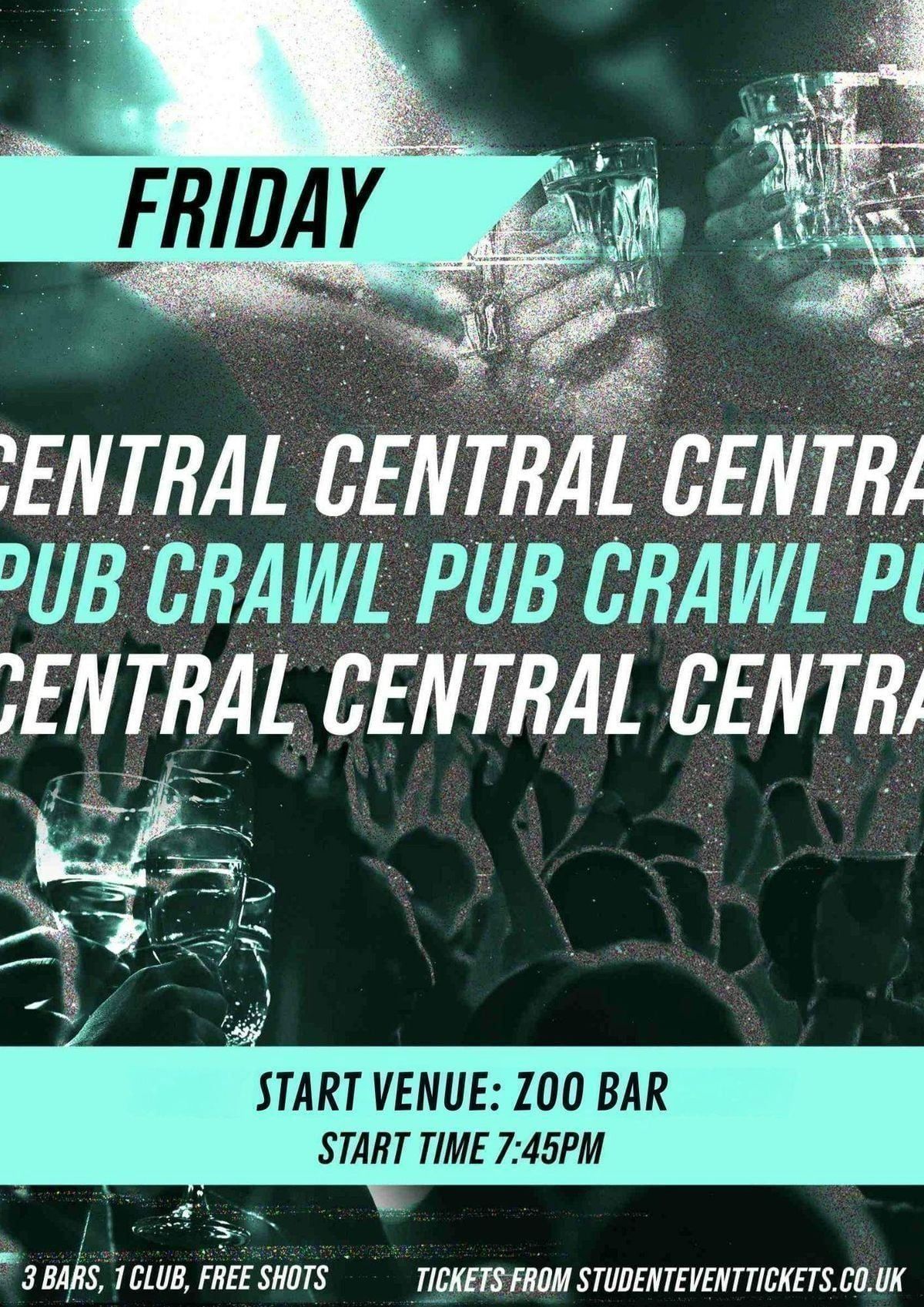 CENTRAL LONDON BAR CRAWL FRIDAY 15TH MAY