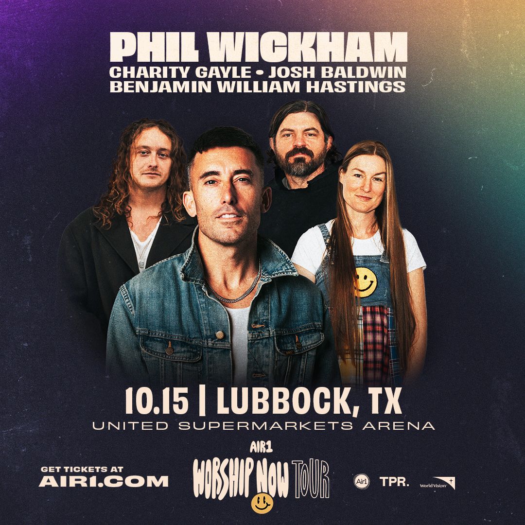 Air1 Worship Now - Phil Wickham, Charity Gayle, and Josh Baldwin at Golden 1 Center
