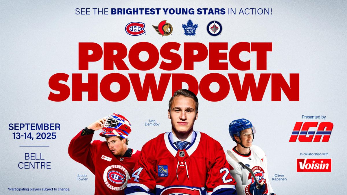 Toronto Maple Leafs at Face-a-face des espoirs presente par IGA