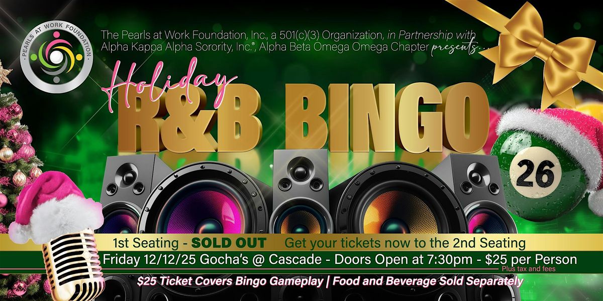 Holiday R&B Bingo