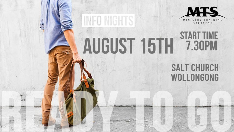 MTS Info Night | Salt Church Wollongong