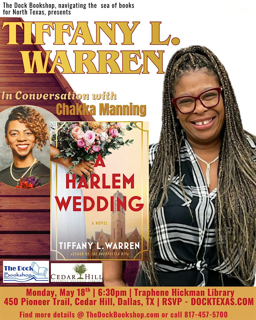 Tiffany L Warren - "Harlem Wedding" Author Event
