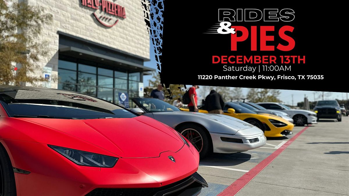 Rides & Pies - December - LUNCH EDITION