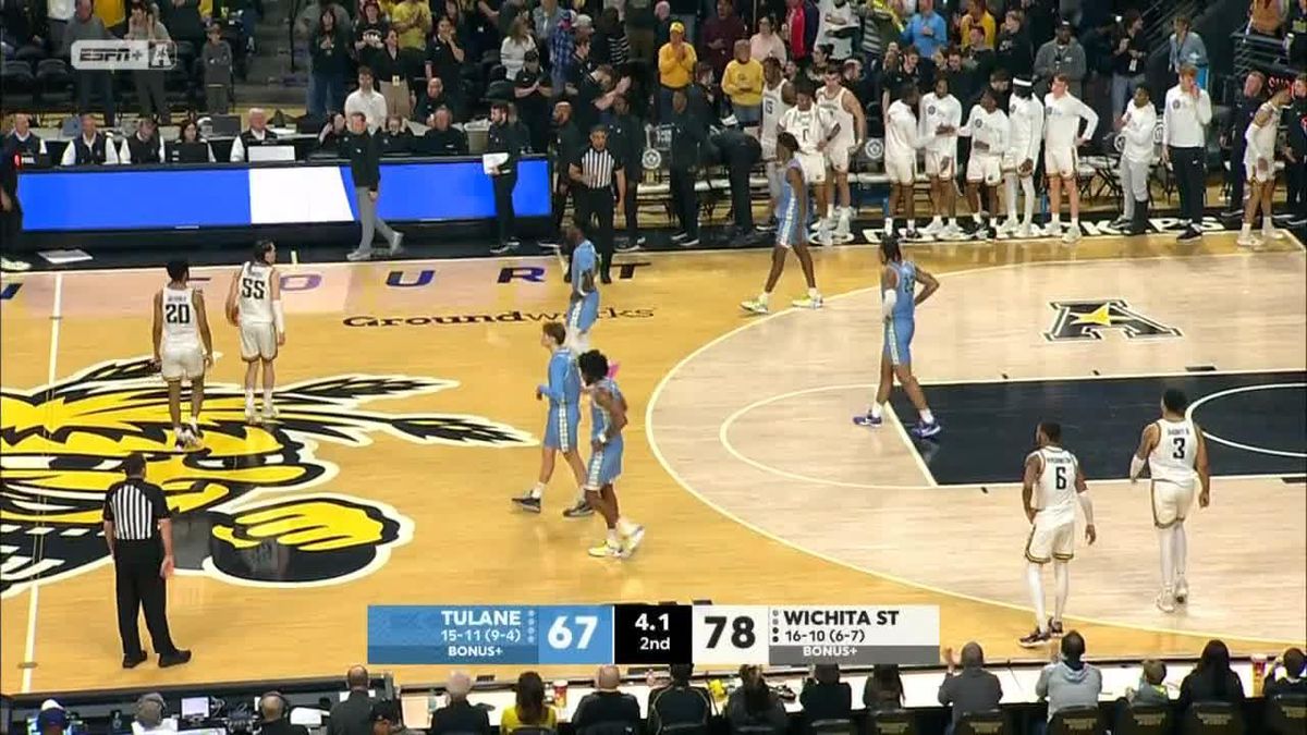 Wichita State Shockers at Tulane Green Wave Mens Basketball at Devlin Fieldhouse