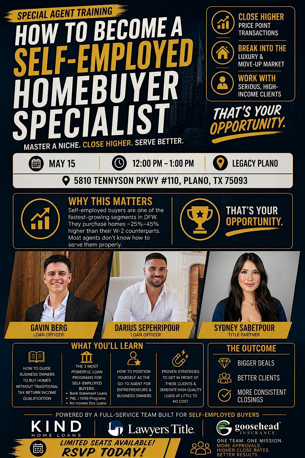 Special Agent Training: How to Become a Self-Employed Homebuyer Specialist