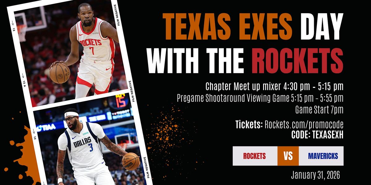 Texas Exes Day with the Houston Rockets!