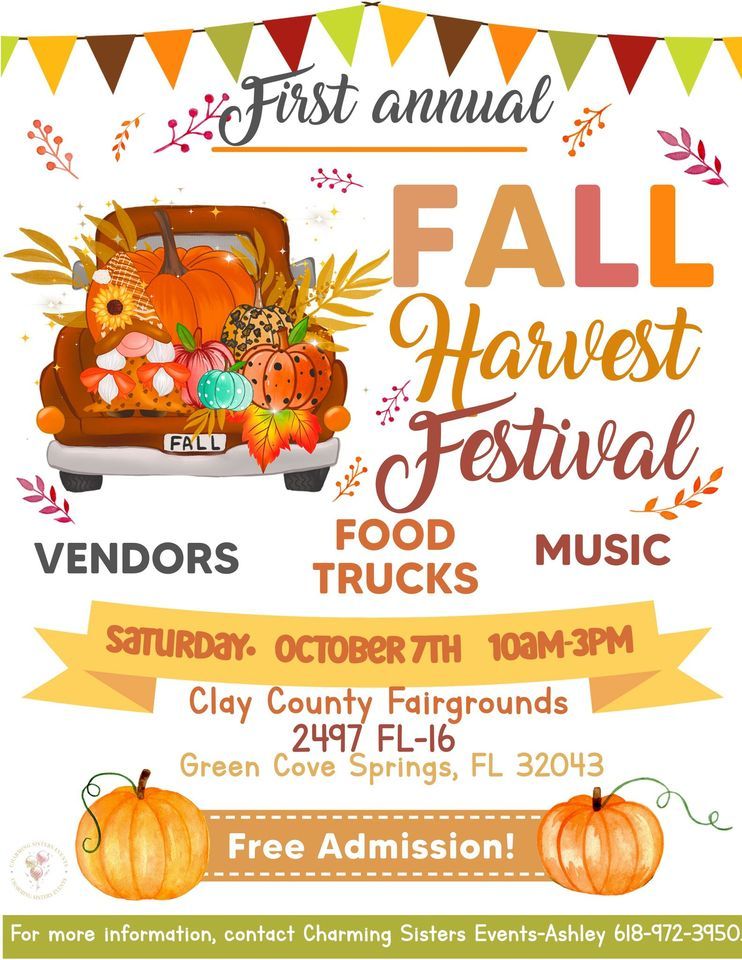 Fall Harvest Festival Clay County Fairgrounds Green Cove Springs FL fall-harvest-festival-clay-county-fairgrounds-green-cove-springs-fl