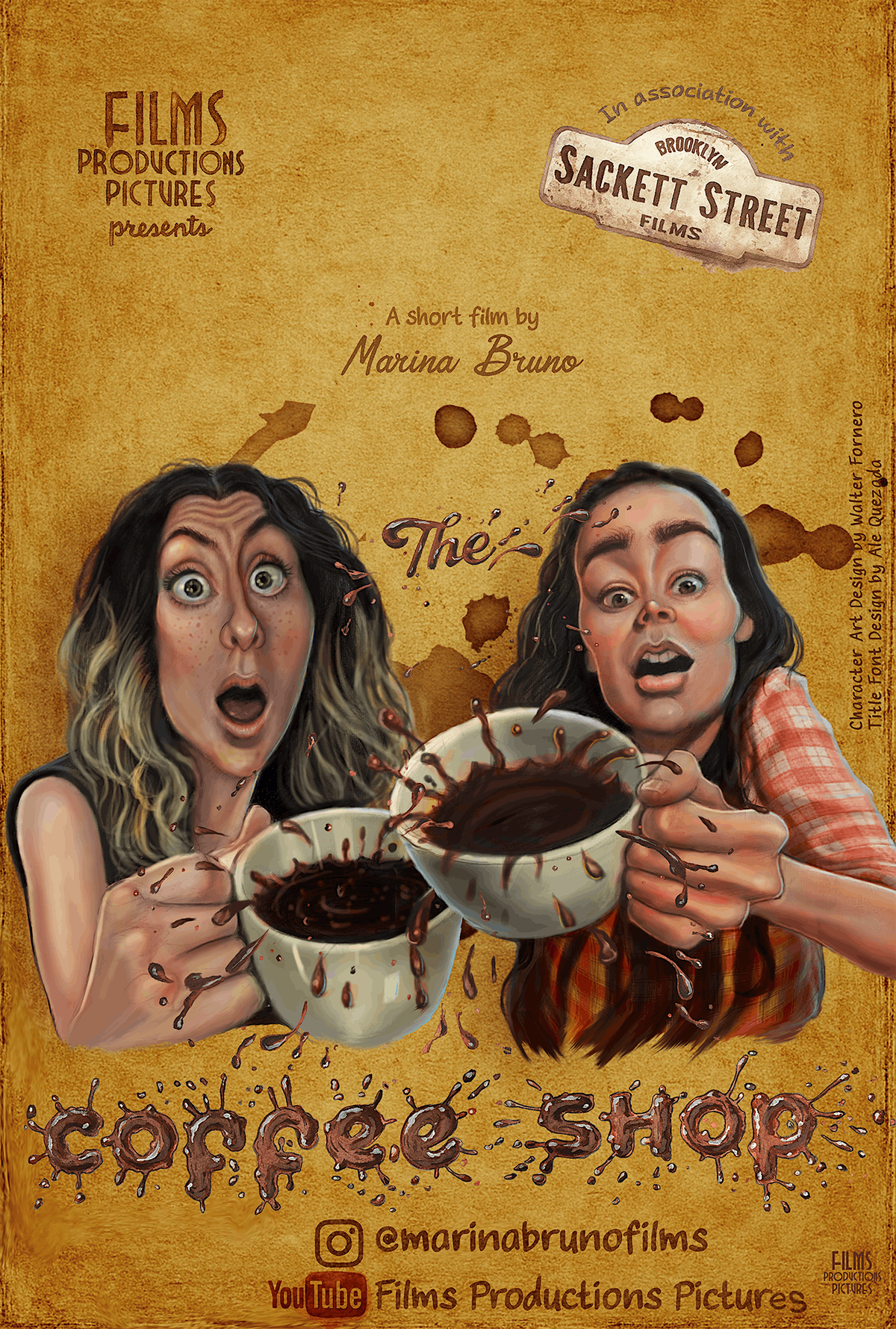 The Coffee Shop by Marina Bruno