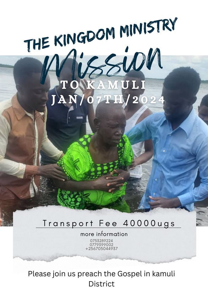 Support for the Kamuli mission Kampala, Uganda January 7, 2024
