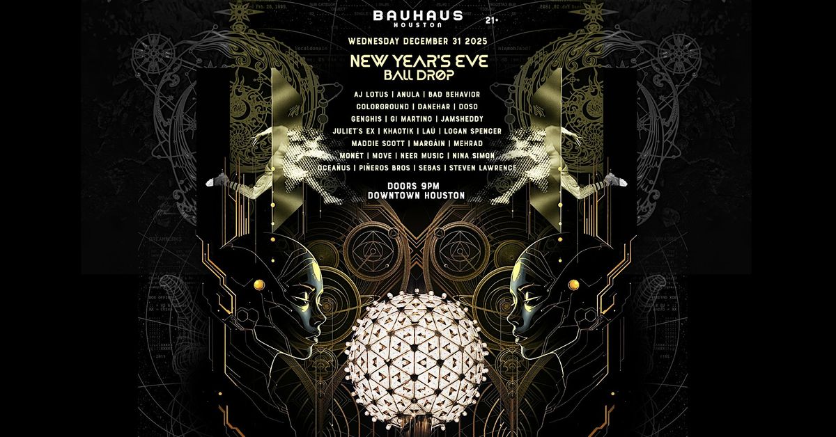 NYE BALL DROP | Mega B2B | 21+ Indoor & Patio Event