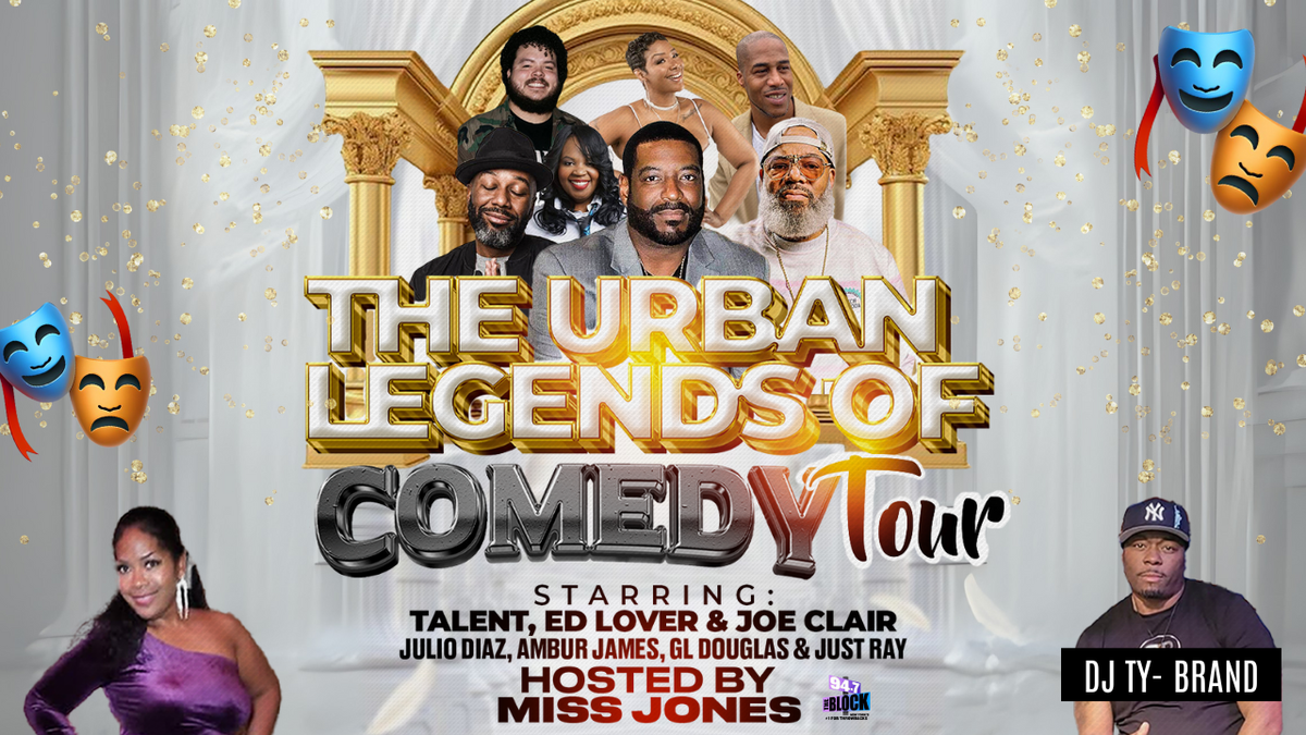The Urban Legends of Comedy Tour at Union County Performing Arts Center