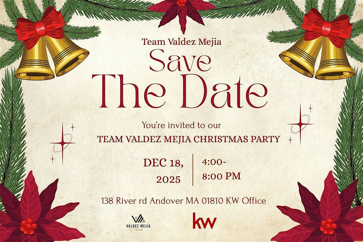 Team Valdez Mejia Holiday party 2025