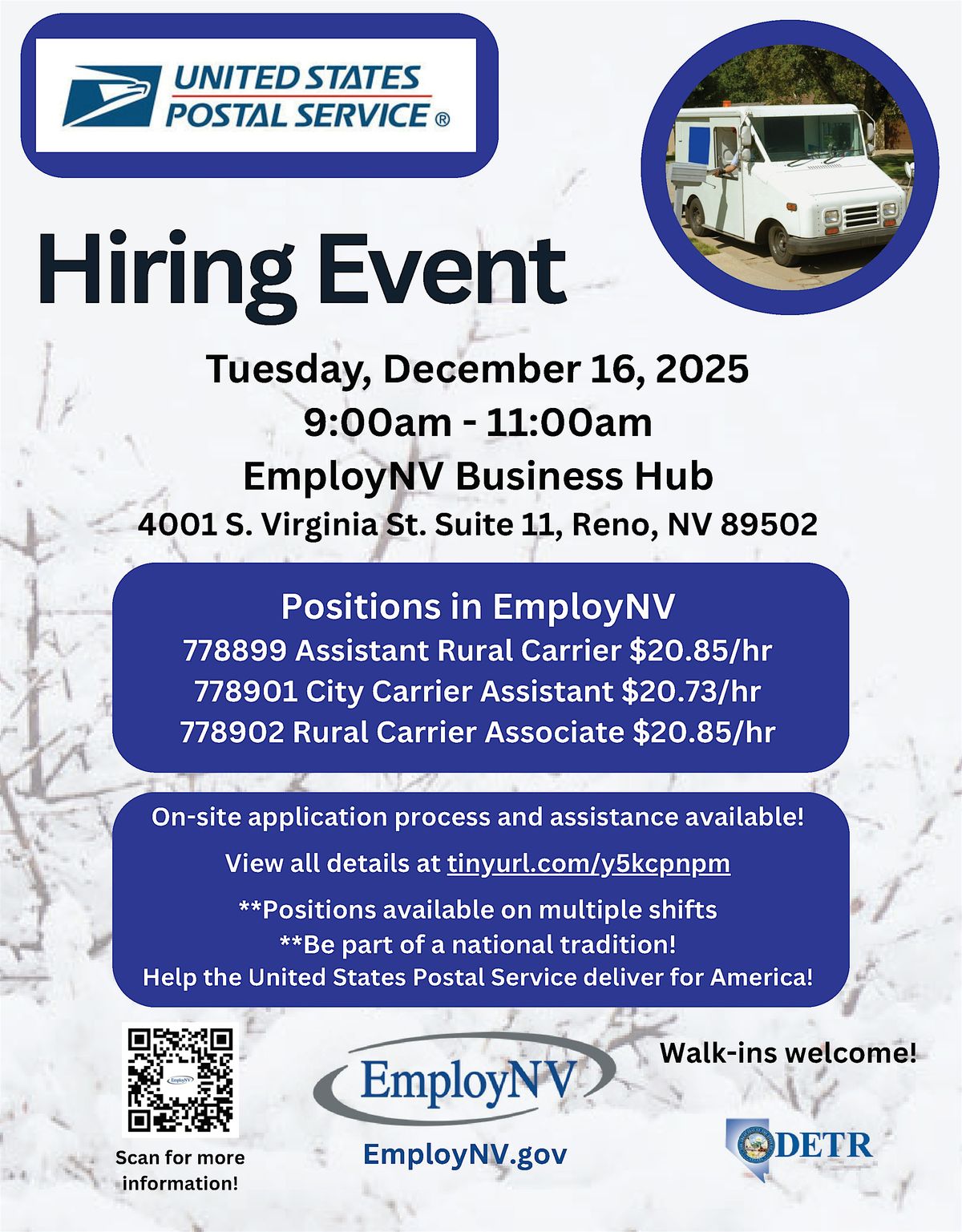 USPS Hiring Event