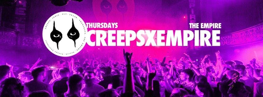 CREEPS THURSDAYS - 30TH OCT