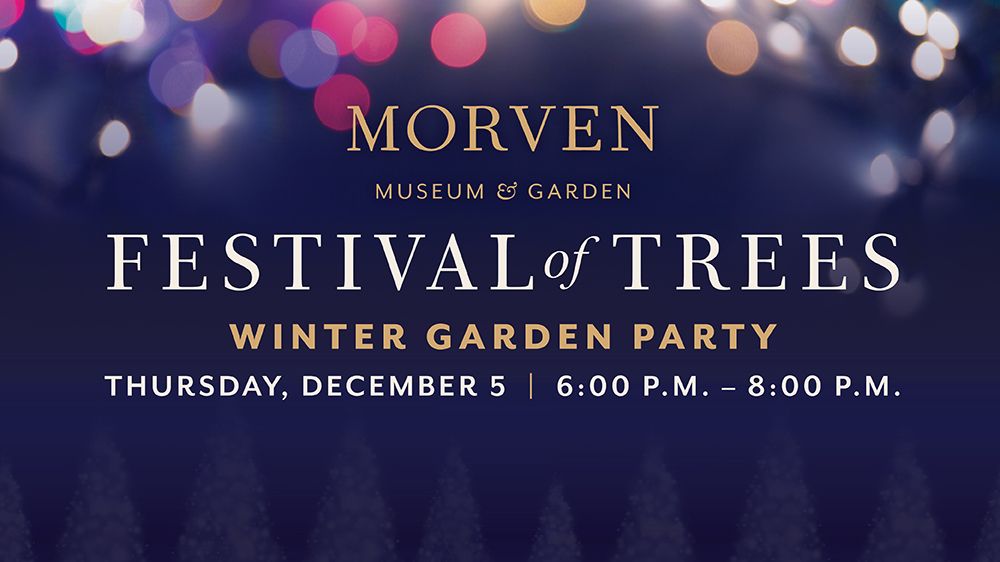 Winter Garden Party Festival of Trees 2024 55 Stockton St, Princeton