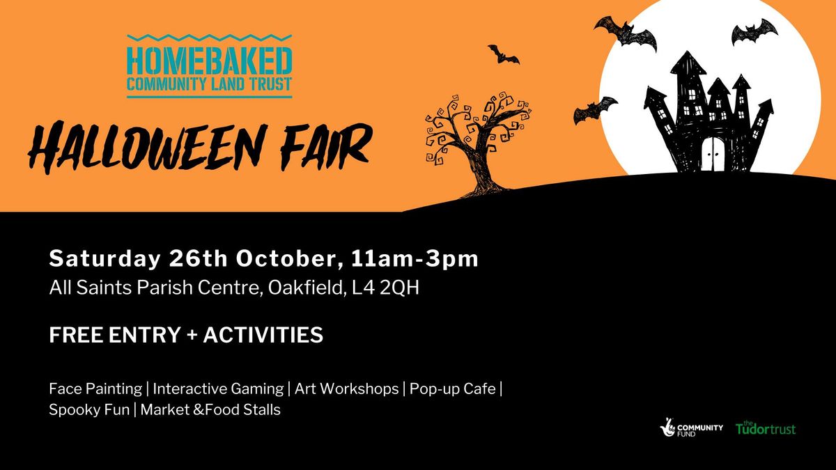 Homebaked CLT Halloween Fair 2024 All Saints Parish Centre, Liverpool