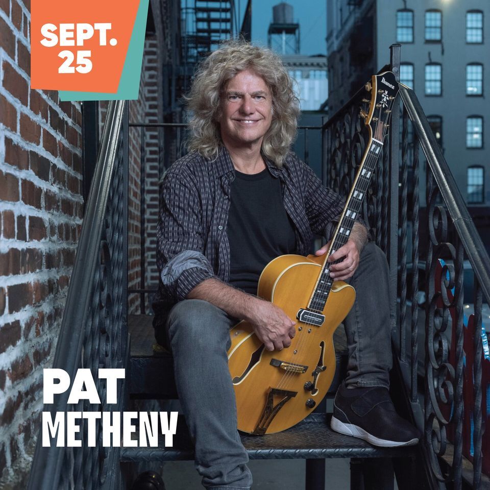 Pat Metheny Dream Box Tour The Flynn, Burlington, VT September 25, 2023