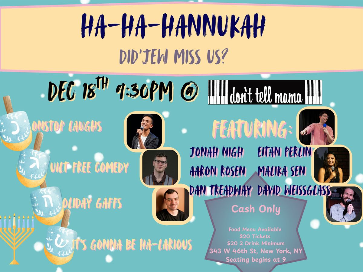 Ha Ha Hannukah