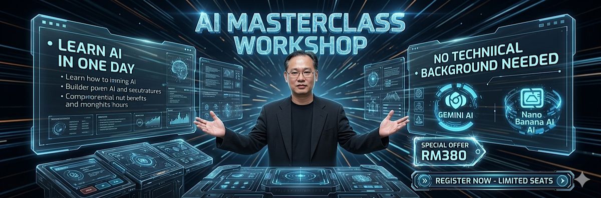 Ai Master Class at 8-1, Jalan Puteri 2/6, Puchong on 18th April, 2026