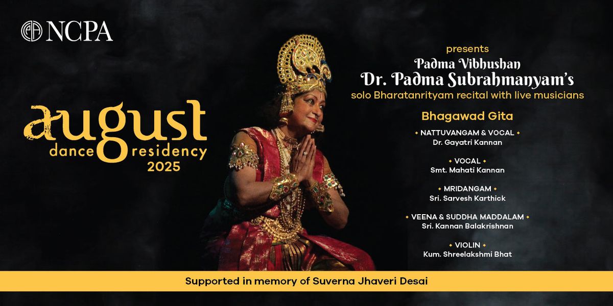 Bharatanrityam by Dr. Padma Subrahmanyam