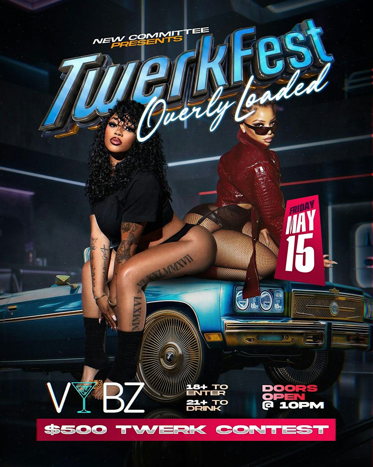 TWERKFEST 2026 **$500 TWERK CONTEST**
