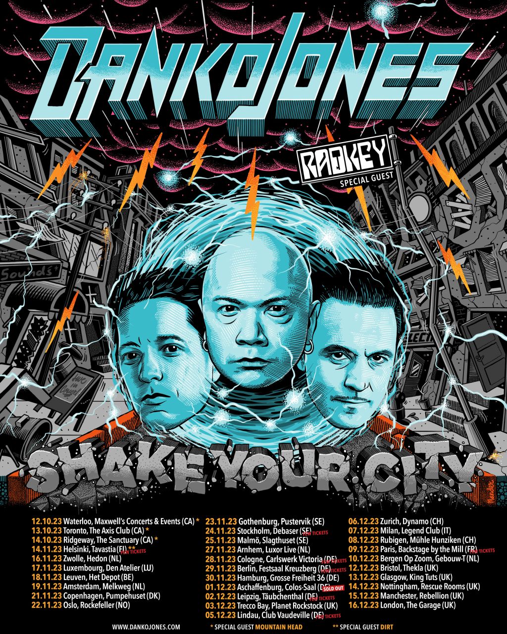 Danko Jones Berlin Tickets