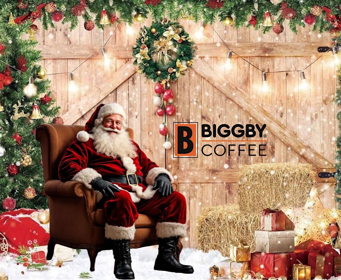 Santa Is Coming To BIGGBY COFFEE