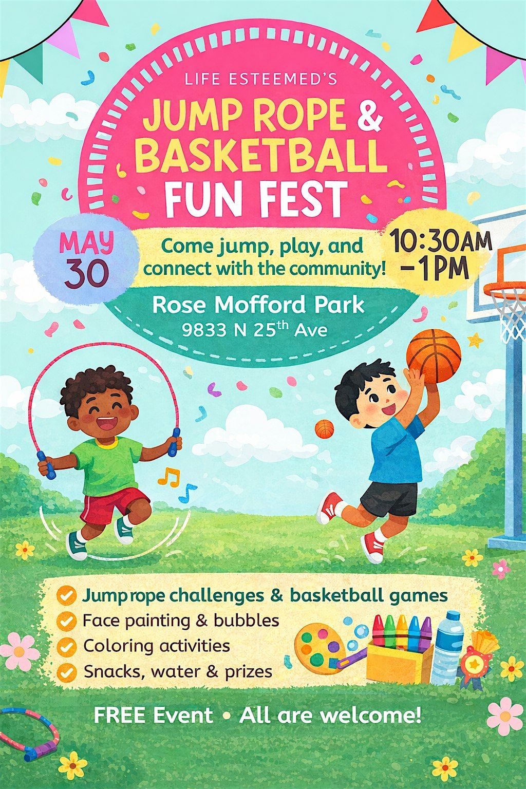 Jump Rope & Basketball Fun Fest