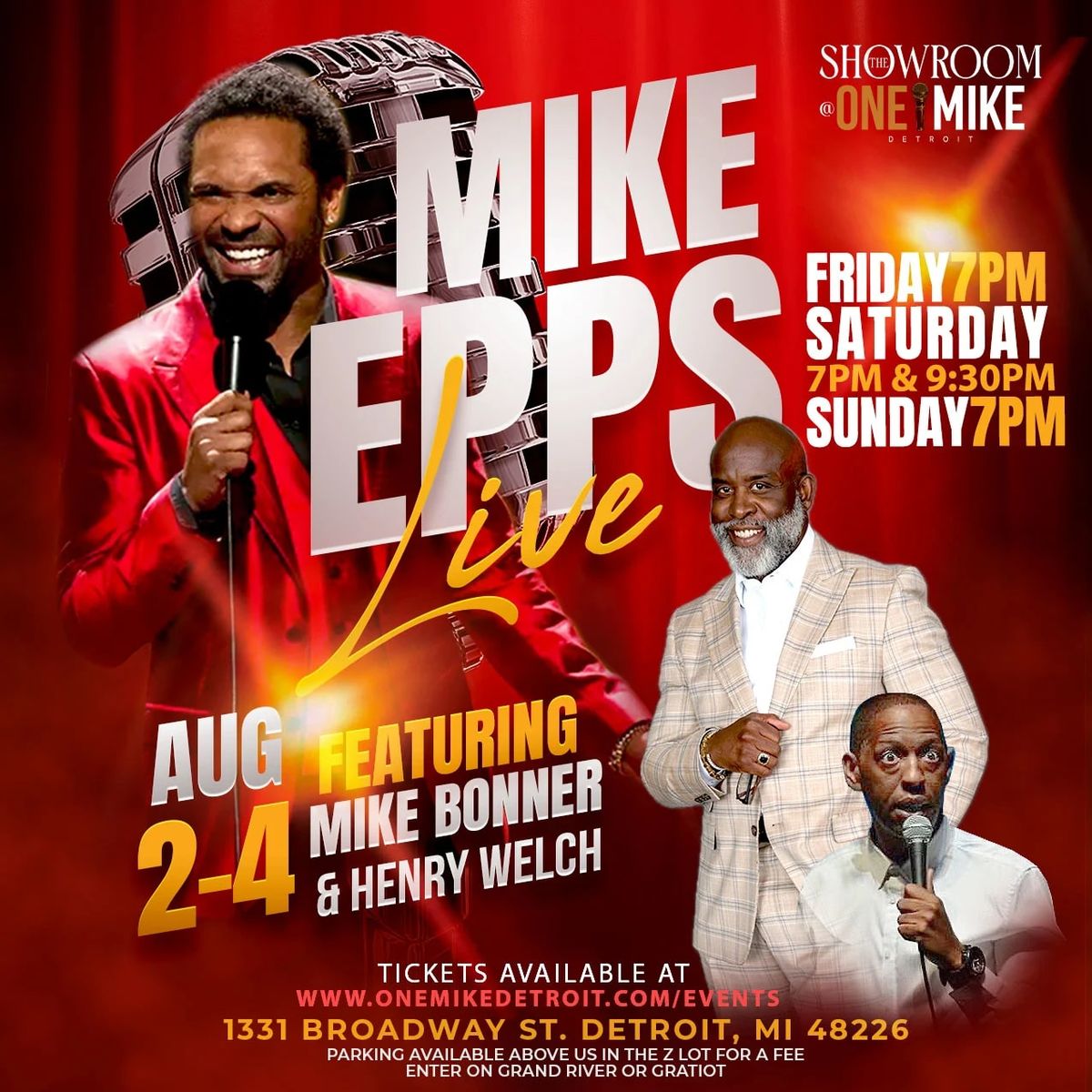 Mike Epps at New Jersey Performing Arts Center