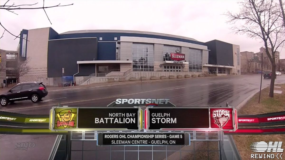Parking North Bay Battalion at London Knights