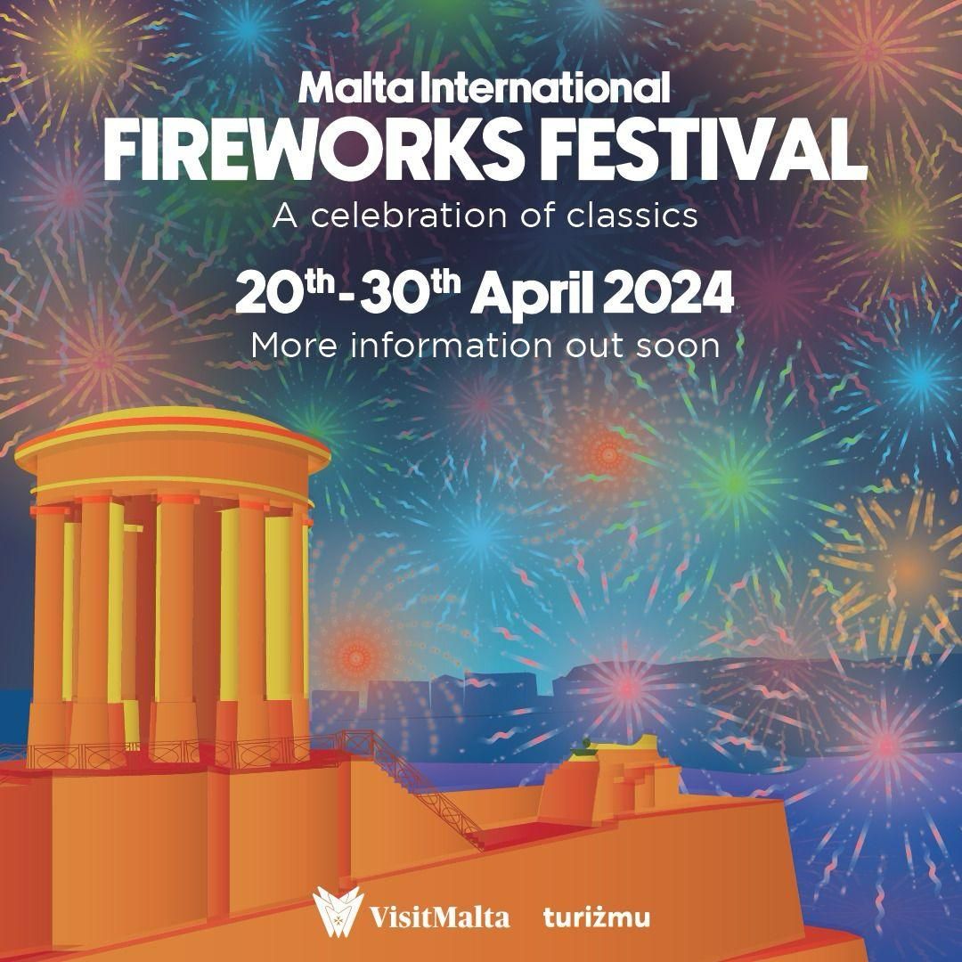 Malta International Fireworks Festival 2024 Valletta Grand Harbour