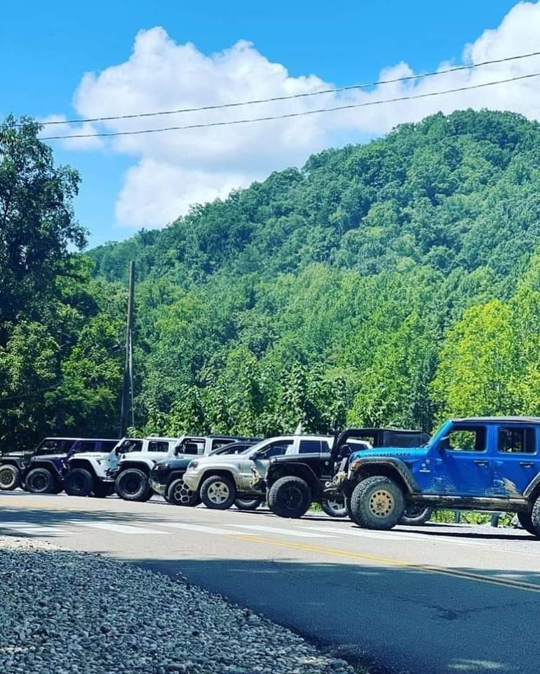 First Annual Jeep Go Topless Day in the Mountains!! Silverados, Black