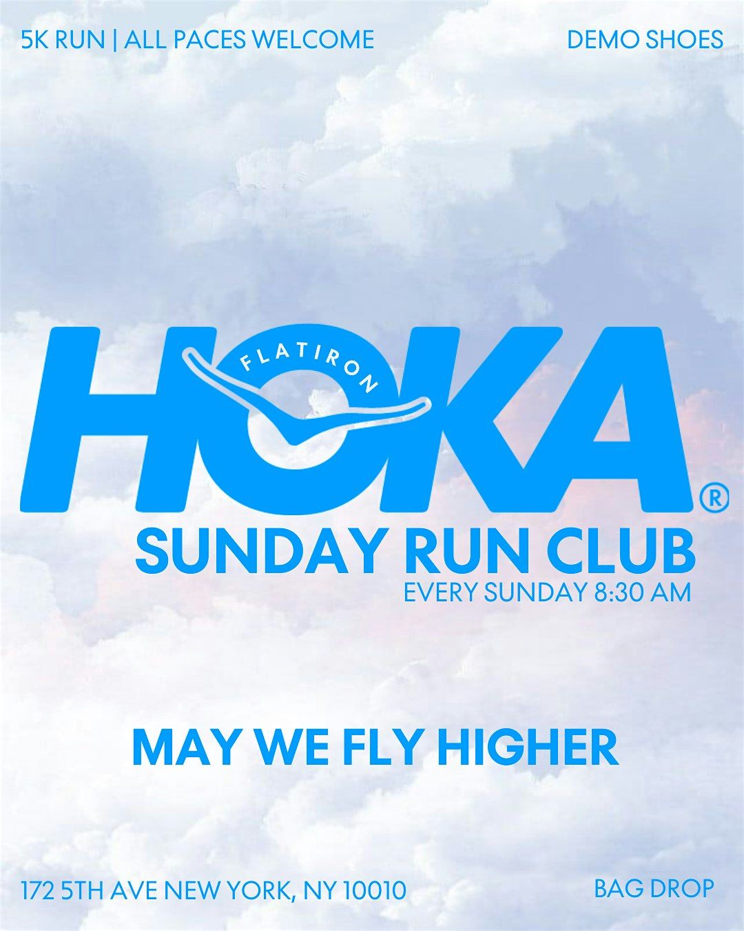 HOKA Flatiron: Fly Flatiron Fly 5K (May 17th)